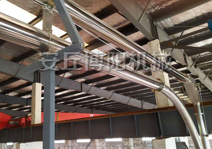 關(guān)于安丘博陽機(jī)械粉體料管鏈輸送機(jī)的性能特點