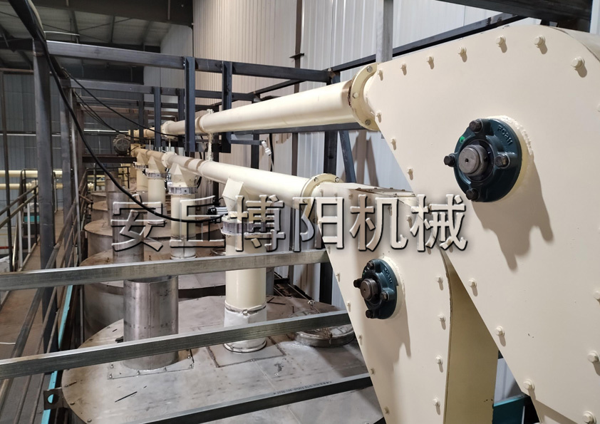 碳酸鈣粉管鏈式輸送機 管鏈輸送機特點有哪些？