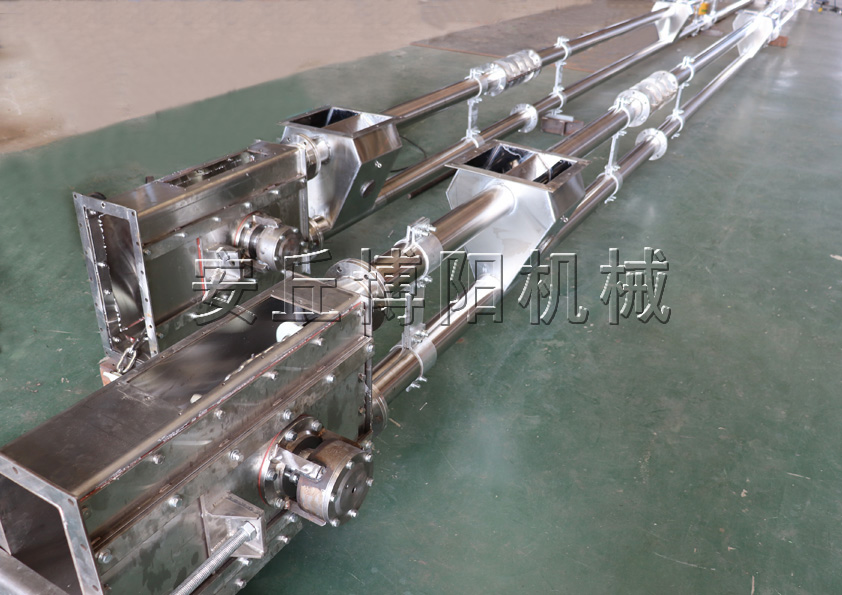 碳酸氫鈉管鏈?zhǔn)捷斔蜋C(jī) 無塵管鏈輸送機(jī)性能特點