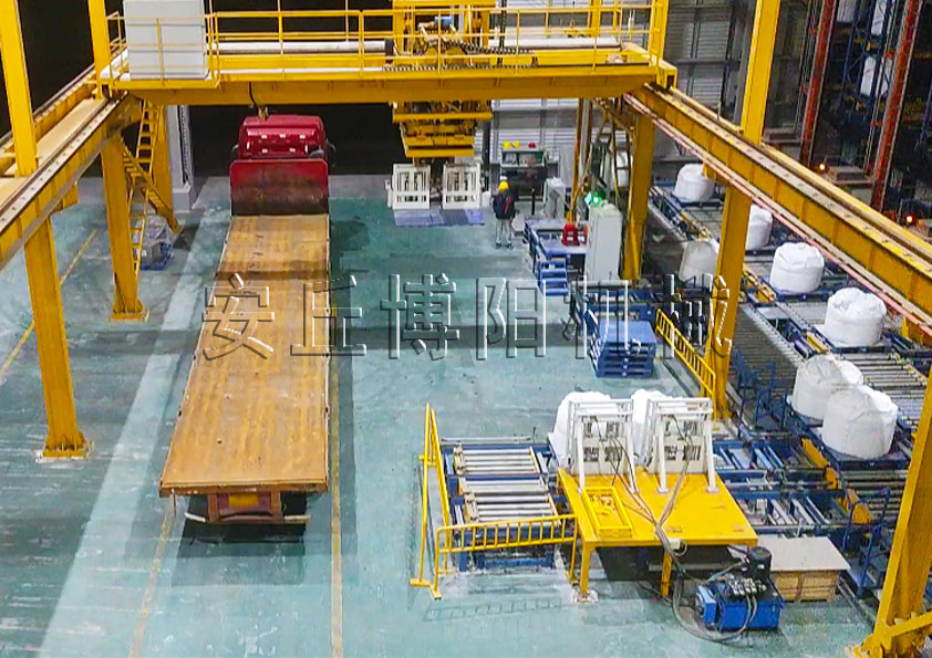 氯酸鈉全自動噸袋裝車機主要機構和工作流程是什么？