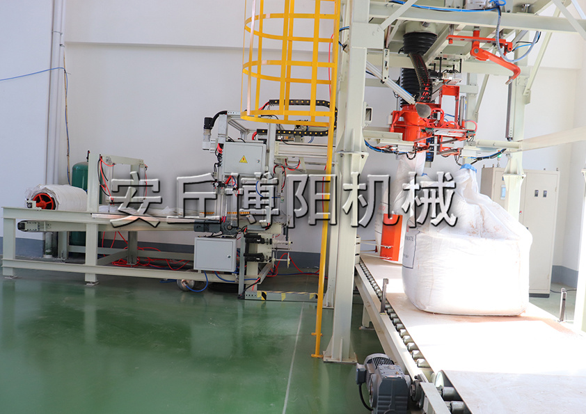 化工粉料全自動(dòng)噸袋包裝機(jī)結(jié)構(gòu) 全自動(dòng)噸包包裝機(jī)的組成