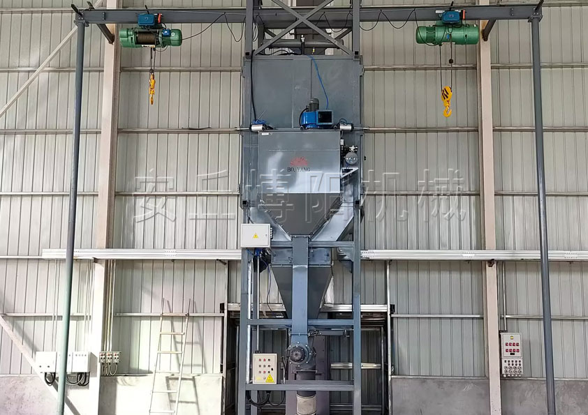 純堿噸袋拆包機的工作流程主要分為幾個步驟？