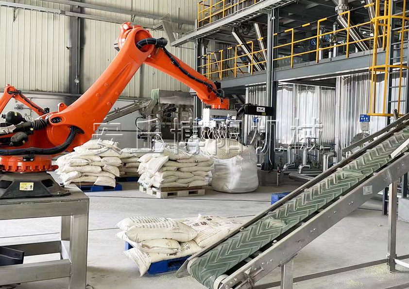 硫銨全自動(dòng)拆包機(jī)械手的工作流程和未來發(fā)展前景是什么？