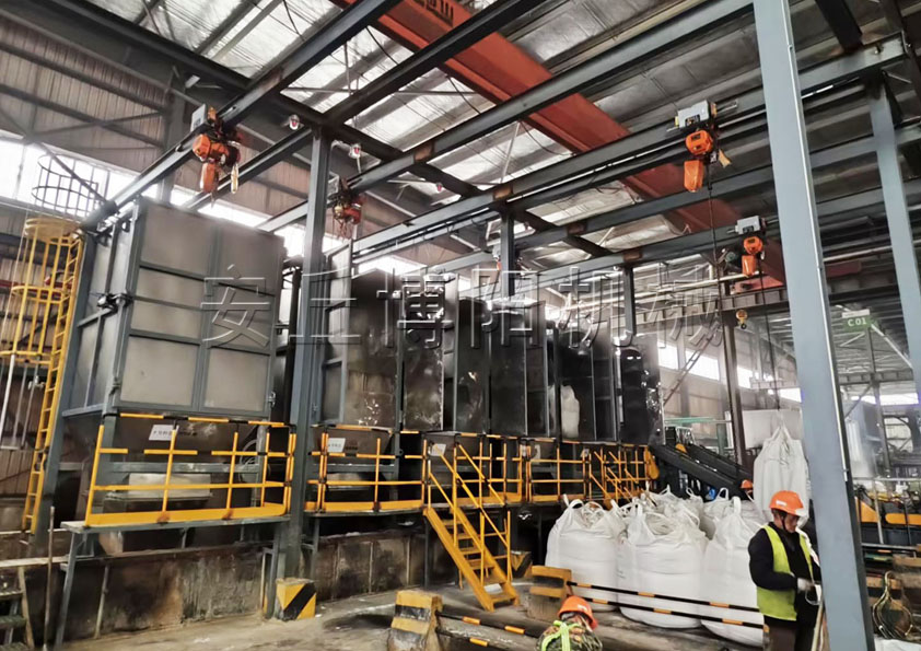 片堿噸袋拆包機(jī)的工作原理 堿粉噸包拆袋機(jī)主要優(yōu)勢(shì)