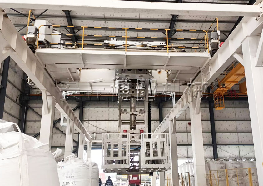 氧化鋁全自動(dòng)噸袋裝車機(jī) 1噸粉料噸袋全自動(dòng)裝車設(shè)備