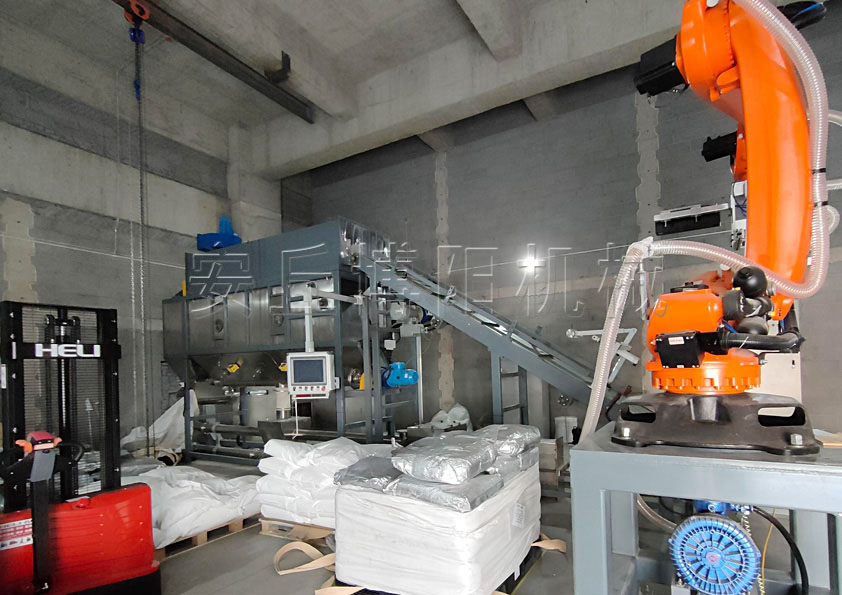 25kg片堿自動拆包機器人 無塵粉體全自動拆袋機械手