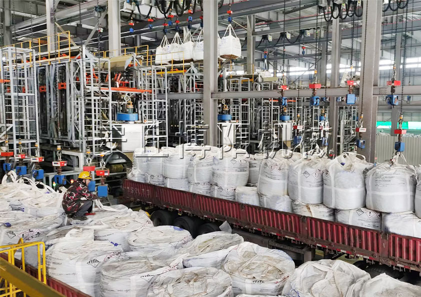 粗硫酸鎳智能噸袋拆包機 粉體全自動噸袋拆袋機優勢