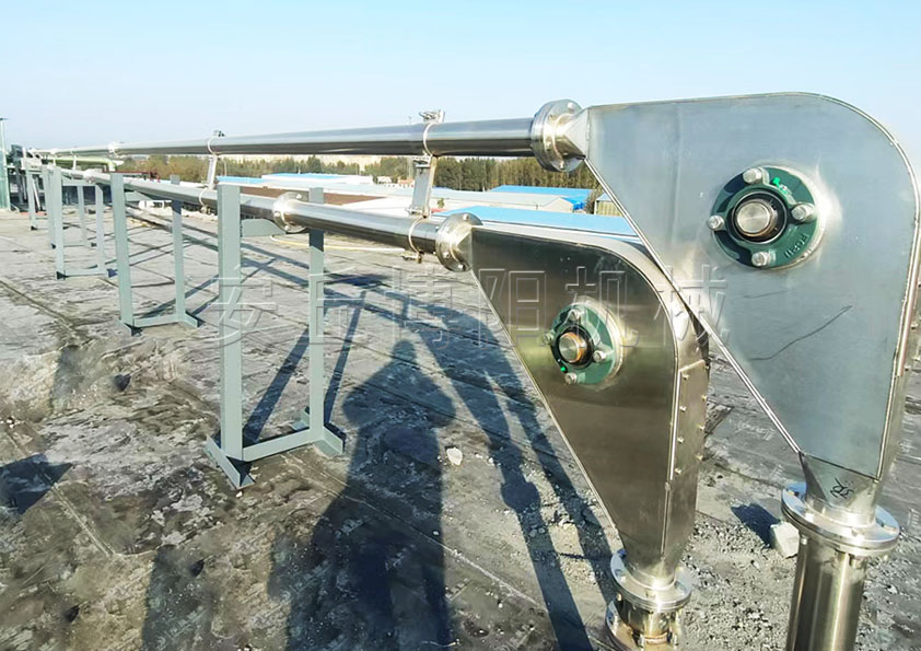 片堿管鏈輸送機無塵 山東粉體管鏈式輸送機原理